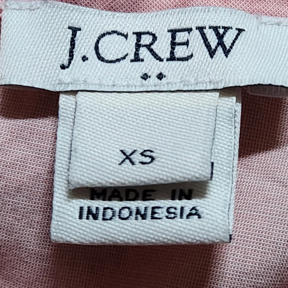 J.Crew womens bell sleeve blouse with ties. Size XS Color light pink - Picture 4 of 14